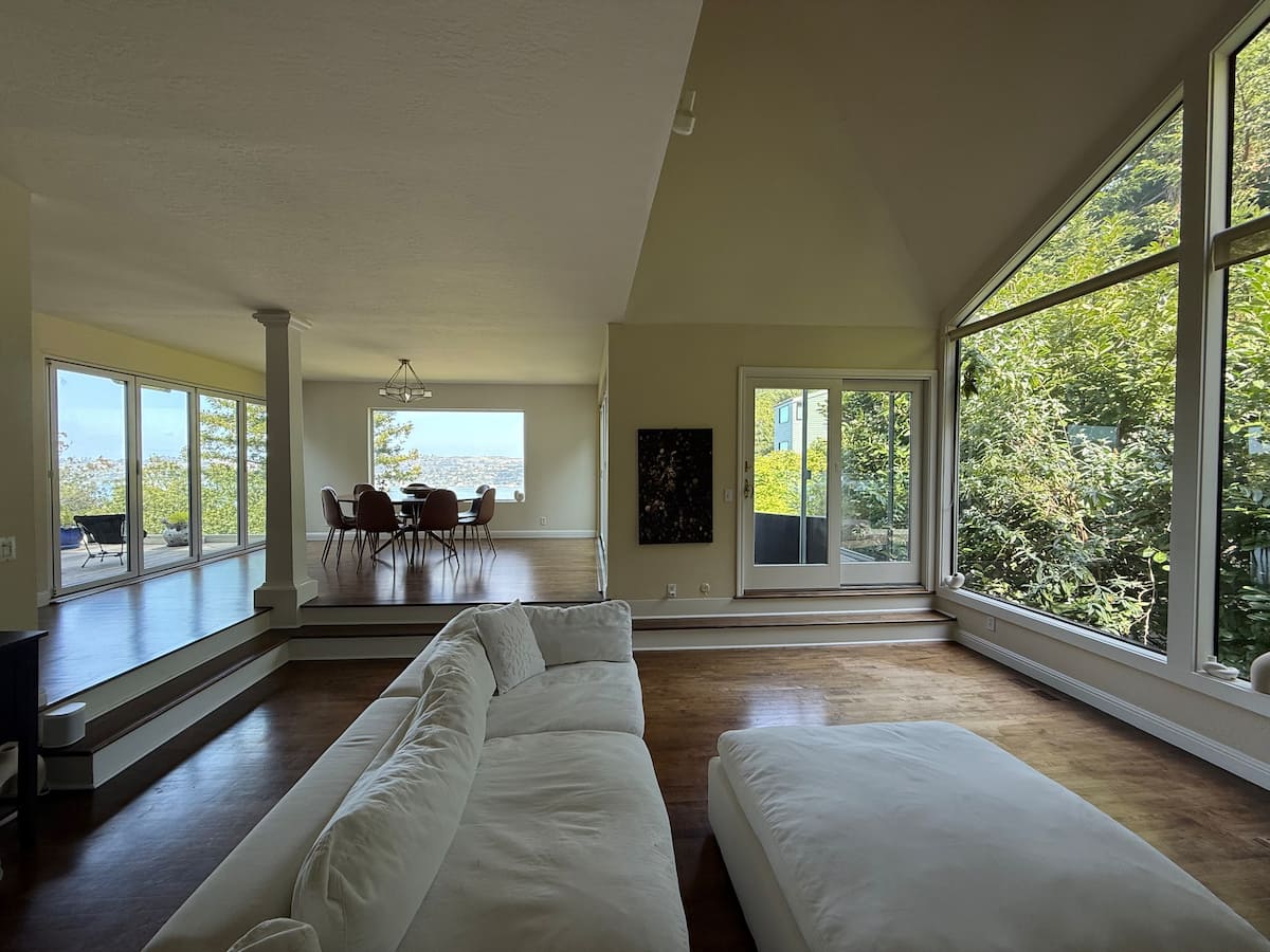 Master suite with California king Tempur-Pedic and balcony